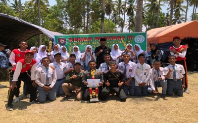 PASKIB SMA GALAJUARA RAIH JUARA UMUM PADA KEMAH PASKIBRA-III SE-KABUPATEN DAN KOTA BIMA